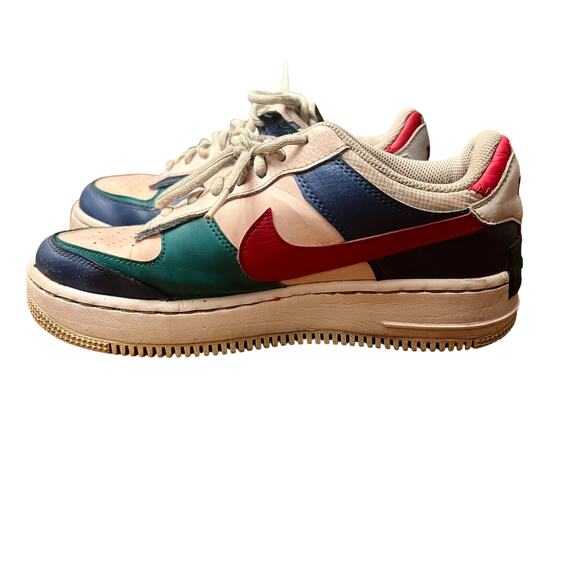 Nike Air Force 1 Shadow Mystic Navy Low Top Multi Sz 8 - Picture 4 of 15